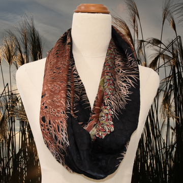 Luxury Infinity Scarf - Tree of Life